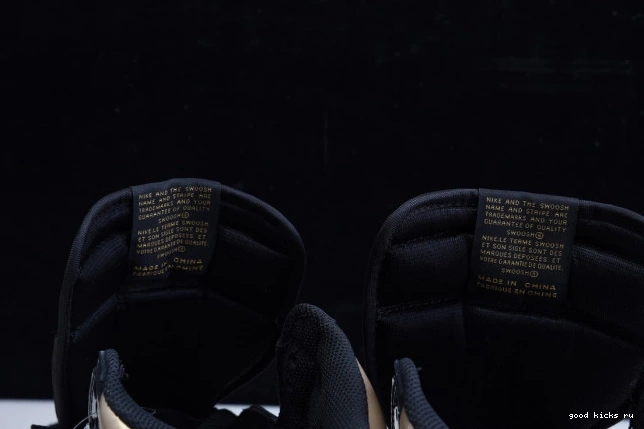 HIGH METALLIC 555088-032 GOLD RETRO AIR (2020) 1 JORDAN BLACK 0728
